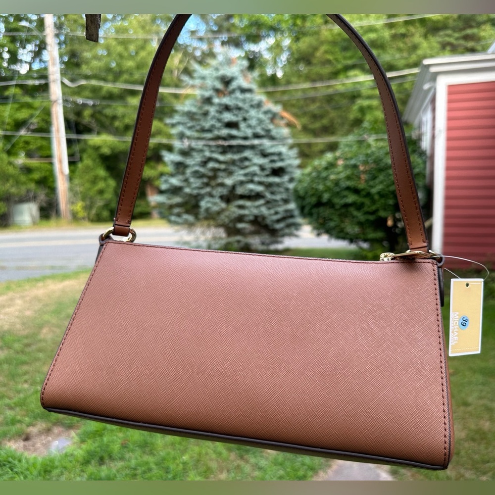 Michael Kors Vincent Leather Pochette with Card Case NWT - Picture 7 of 8